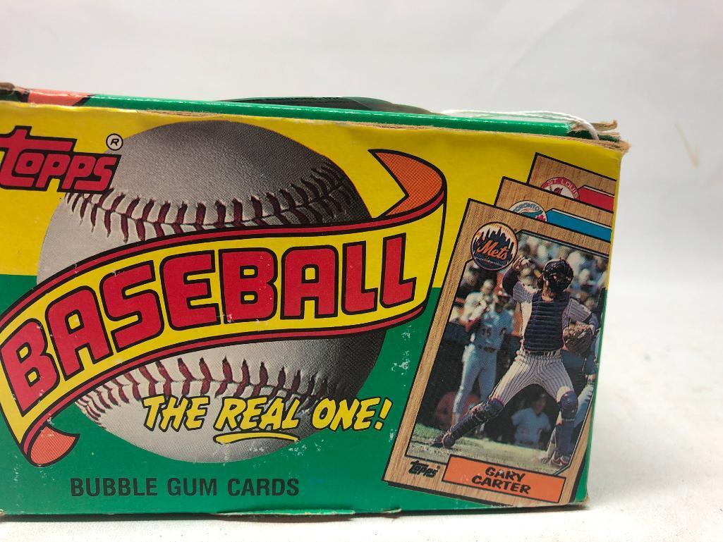 32 Packs of 1987 Topps Major League Baseball Cards in Original Box