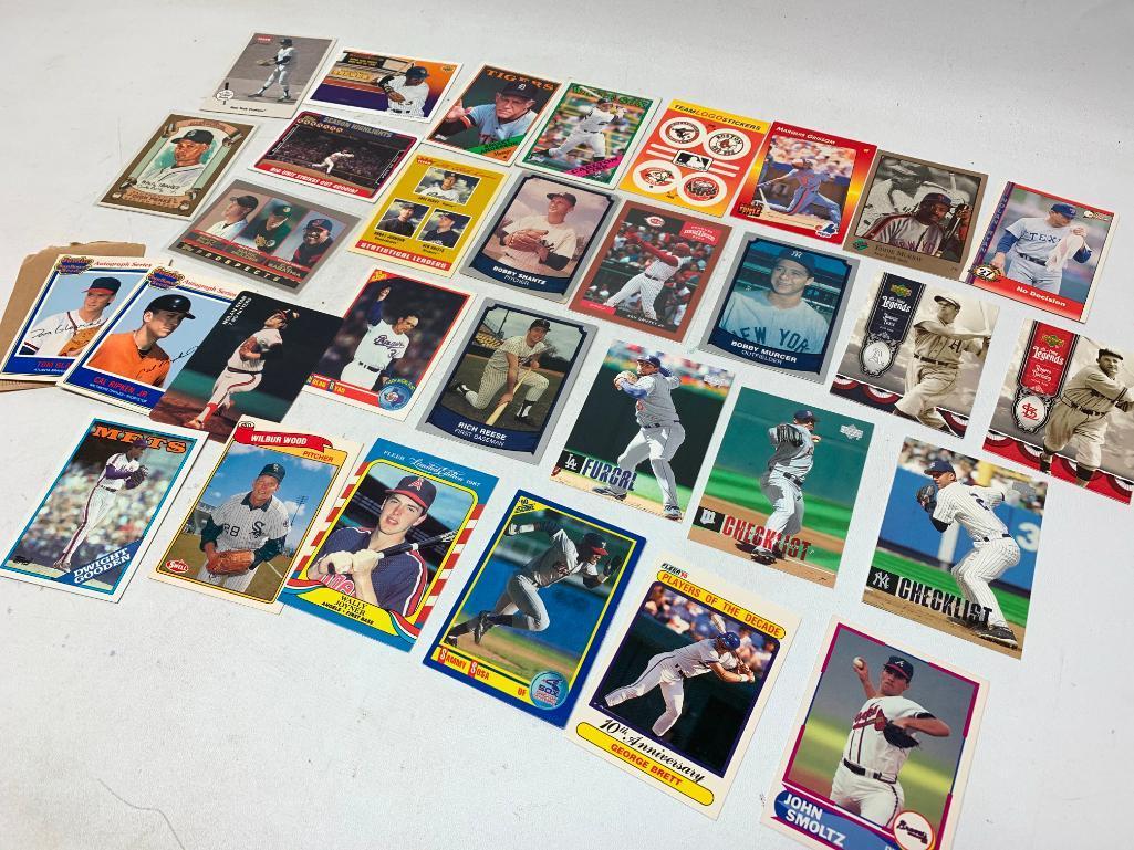 Approx. 25 Better Late 1980's to 2000's Baseball Cards