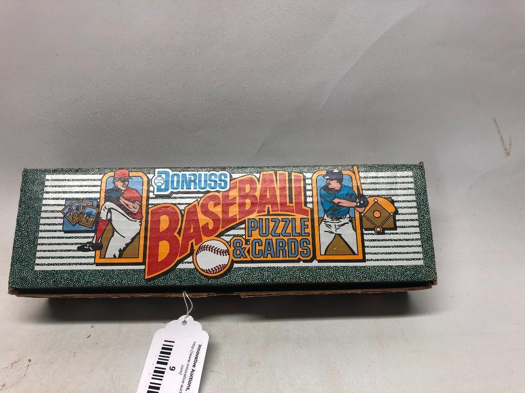 1990 Donruss Baseball Puzzle and Cards in Original Box