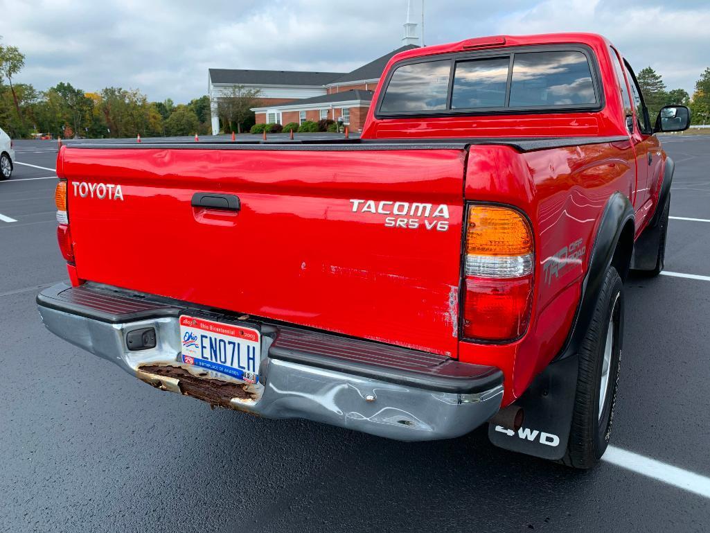 2003 Toyota Tacoma Pickup Truck, VIN # 5TEWN72N43Z176342, 76,978 Miles