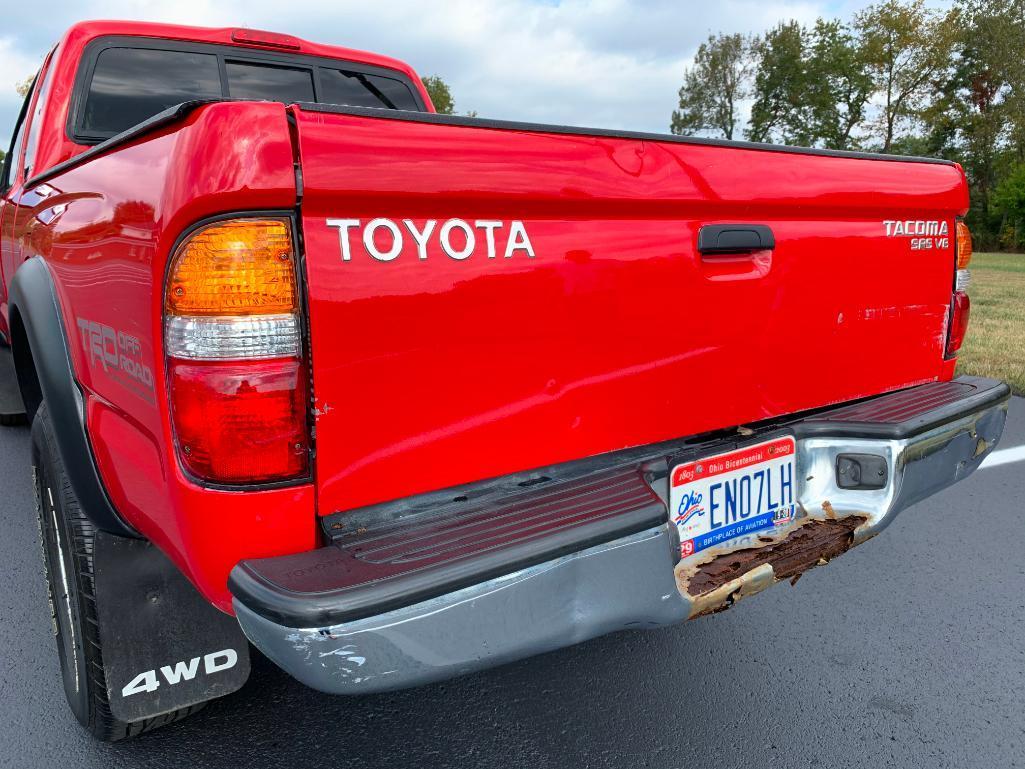 2003 Toyota Tacoma Pickup Truck, VIN # 5TEWN72N43Z176342, 76,978 Miles