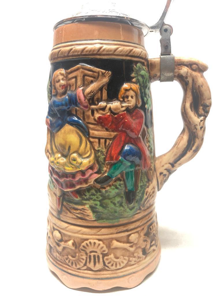 Group of Beer Steins, Mostly German as Pictured