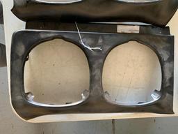 New, 1970 Chevelle Headlight Bezels