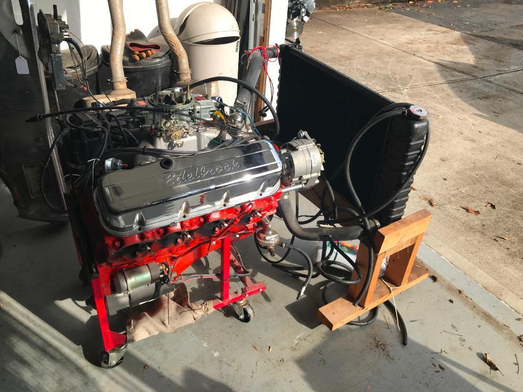 Rebuilt 408 BIg Block Motor with Radiator