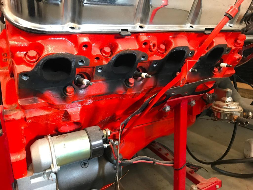 Rebuilt 408 BIg Block Motor with Radiator