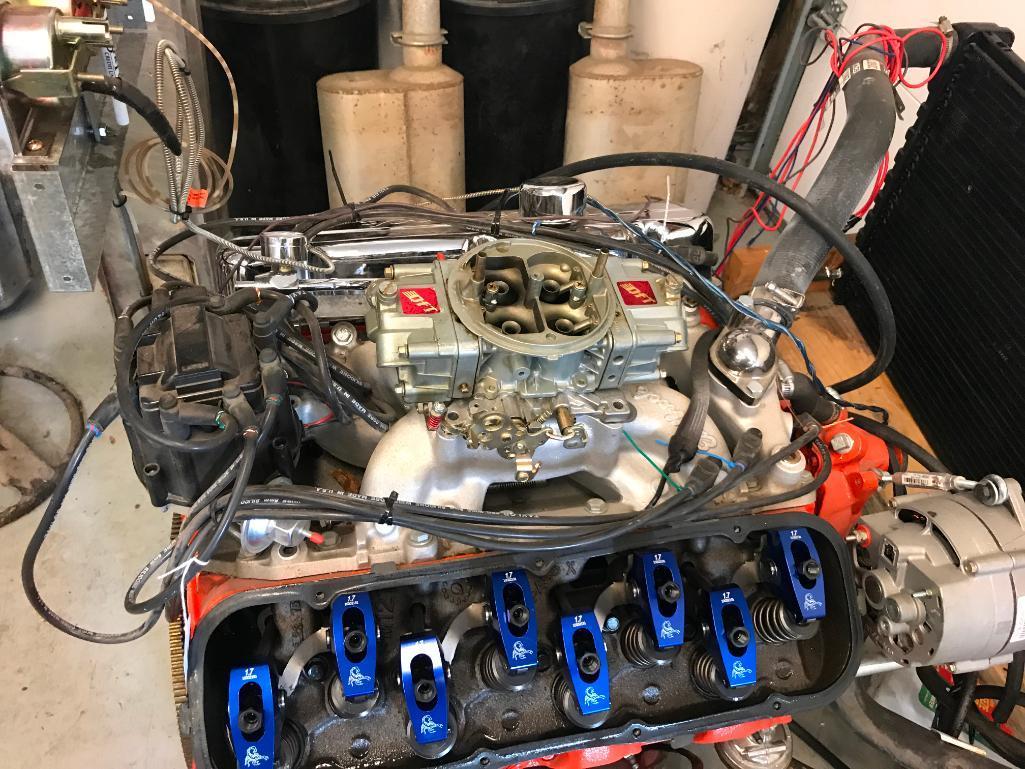 Rebuilt 408 BIg Block Motor with Radiator