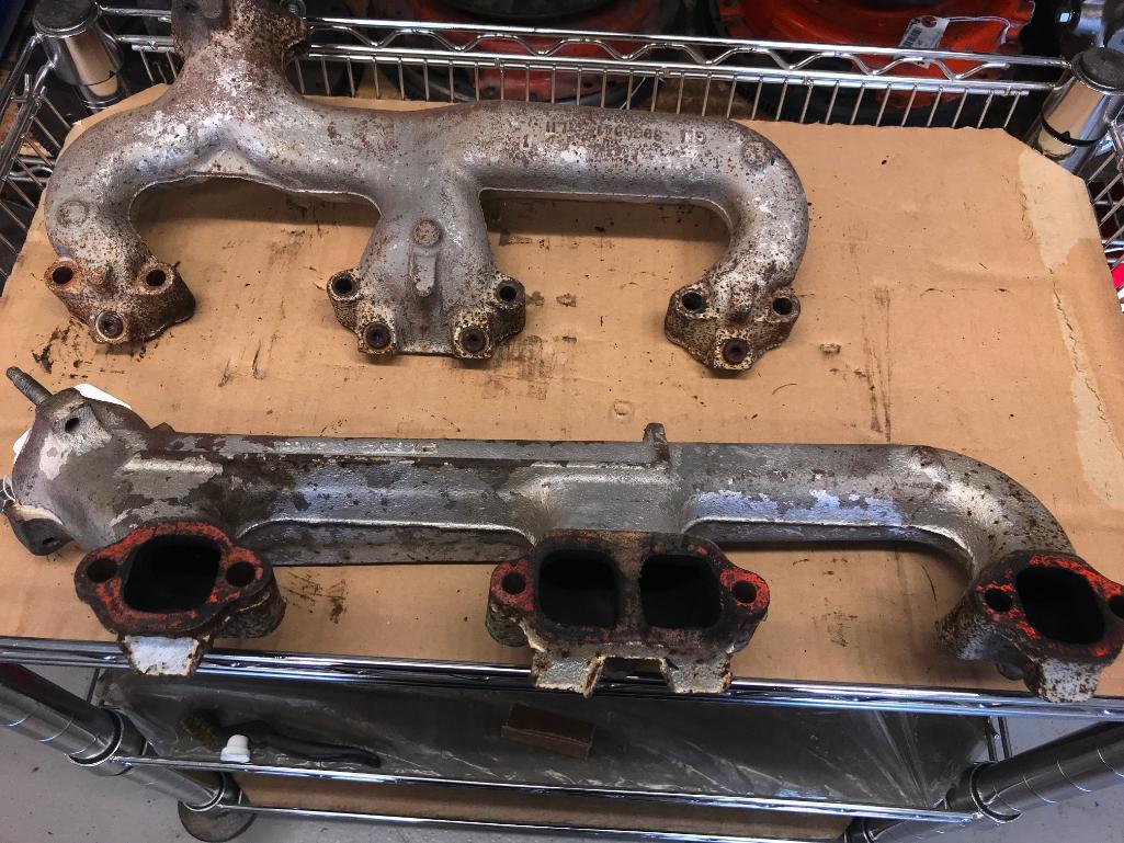 Used, Small Block Chevy Exhaust Manifold