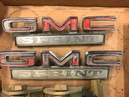 GMC Sprint Emblems and 72 Spring Rear End Snubber Brackets