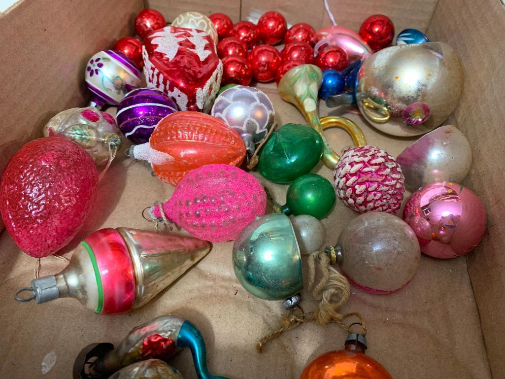 Lot of Vintage Miniature Christmas Ornaments