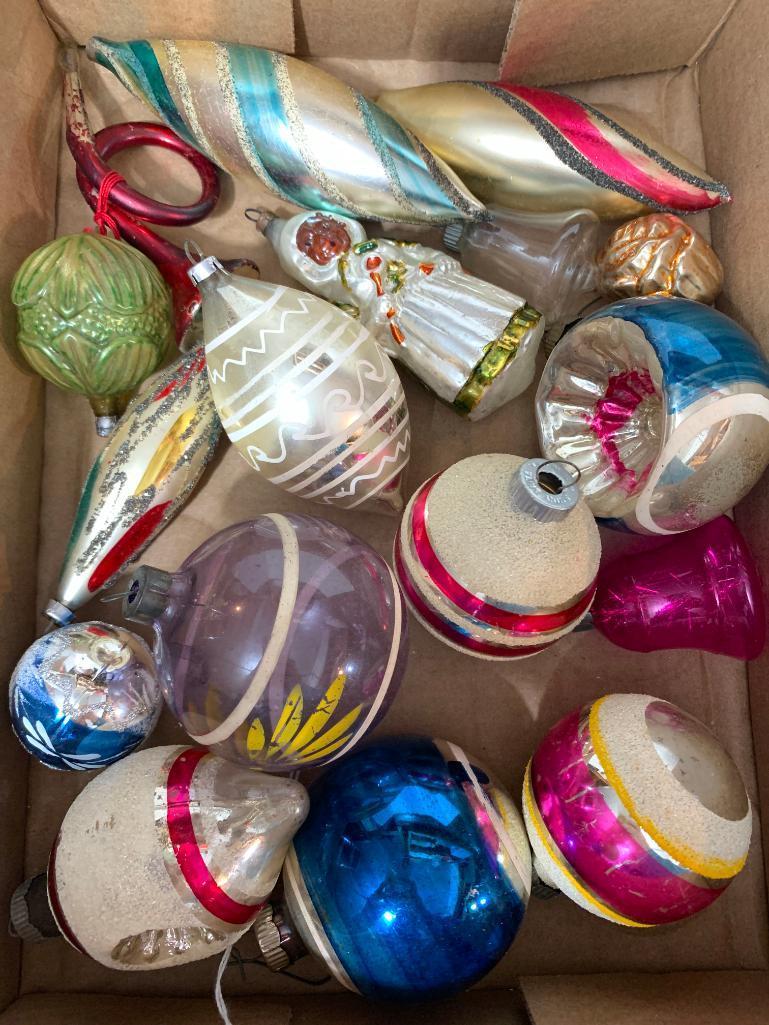 Lot of Vintage Christmas Ornaments