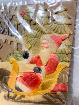 Vintage Paper Merry Christmas Sign