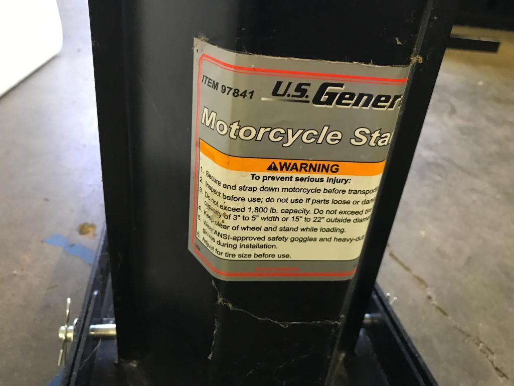 U.S. General Motorcycle Stand, Item 97841