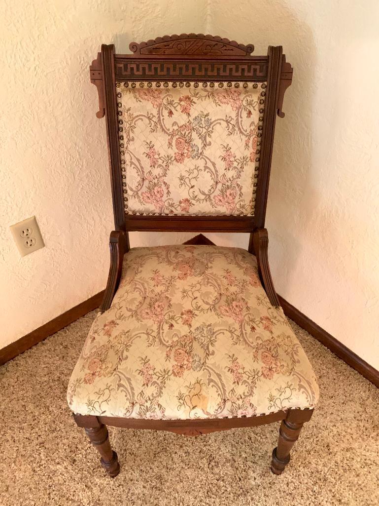 Antique, East Lake Style Parlor Chair