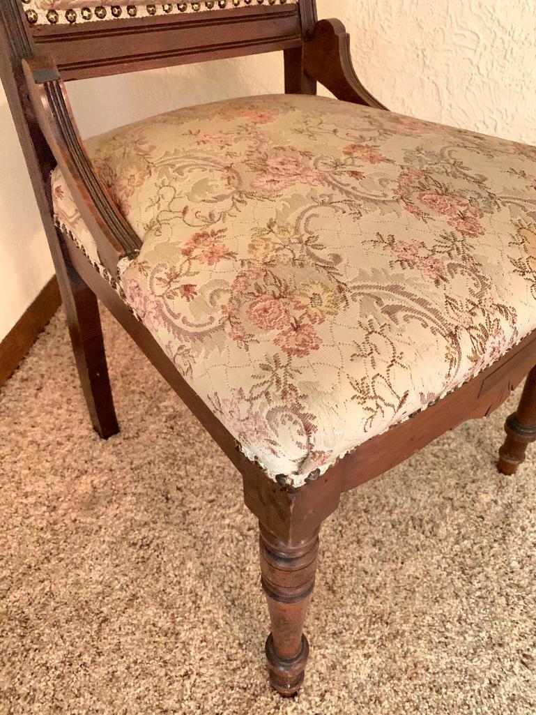 Antique, East Lake Style Parlor Chair