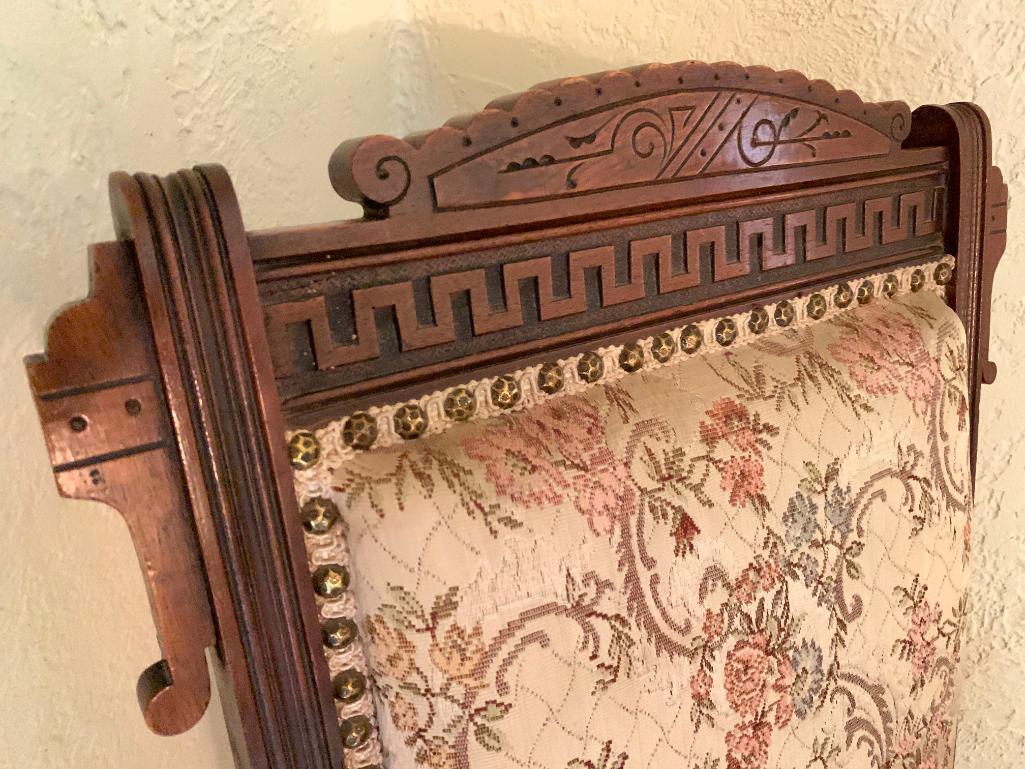 Antique, East Lake Style Parlor Chair