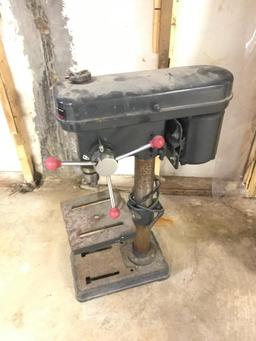 Sears Craftsman, Bench Top Drill Press, 28" Tall, Working in Home