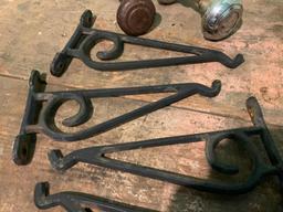 Vintage, Metal Hangers and Door Knobs as Pictured