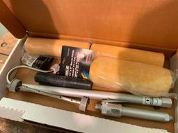 Wagner Paint Crew in Package and Campbell Hausfeld Roller Attachment as Pictured