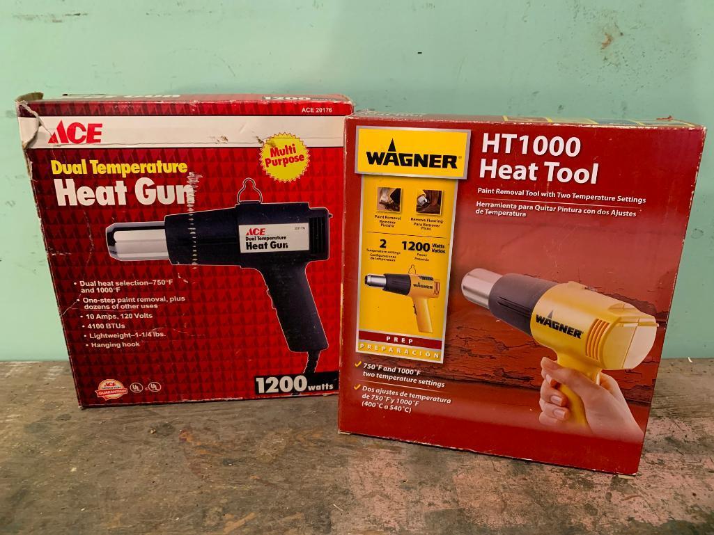 Pair of Used Heat Guns in Original Boxes