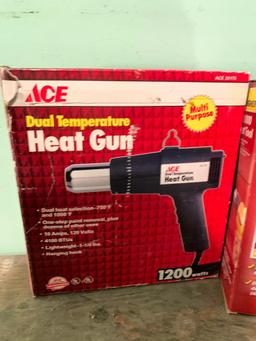 Pair of Used Heat Guns in Original Boxes