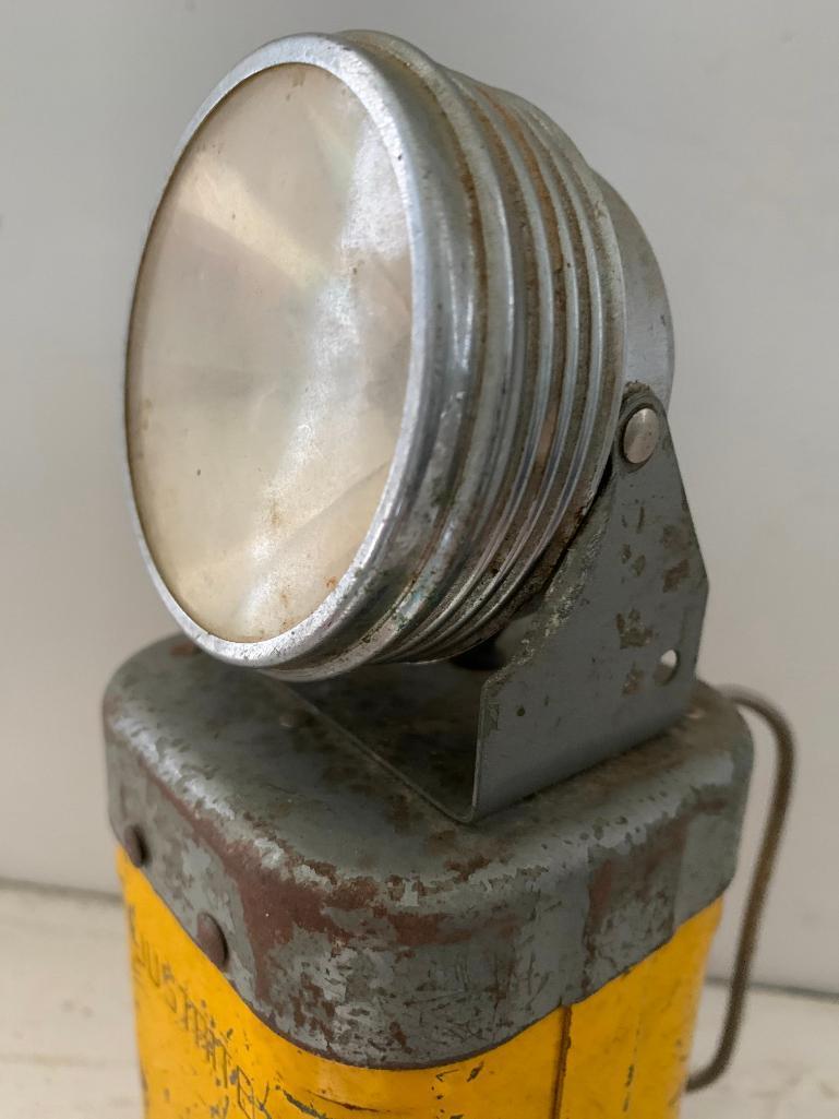 Vintage Justritte Metal Lantern