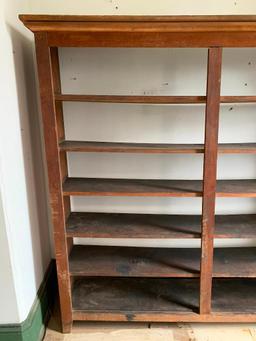 Very Large Primitive Bookcase, Shelving Unit