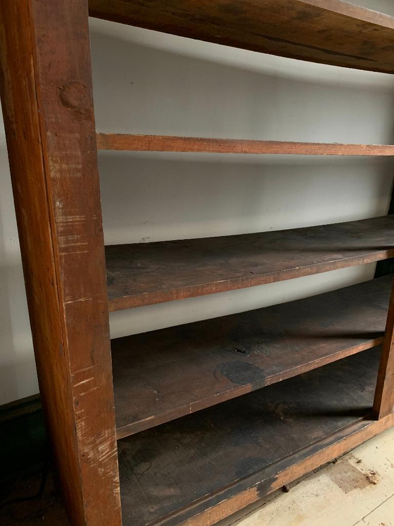 Very Large Primitive Bookcase, Shelving Unit