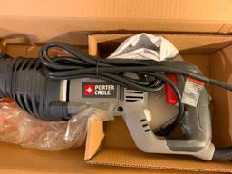 Porter Cable, 7.5 AMP, Reciprocating Saw in Box, Never Used