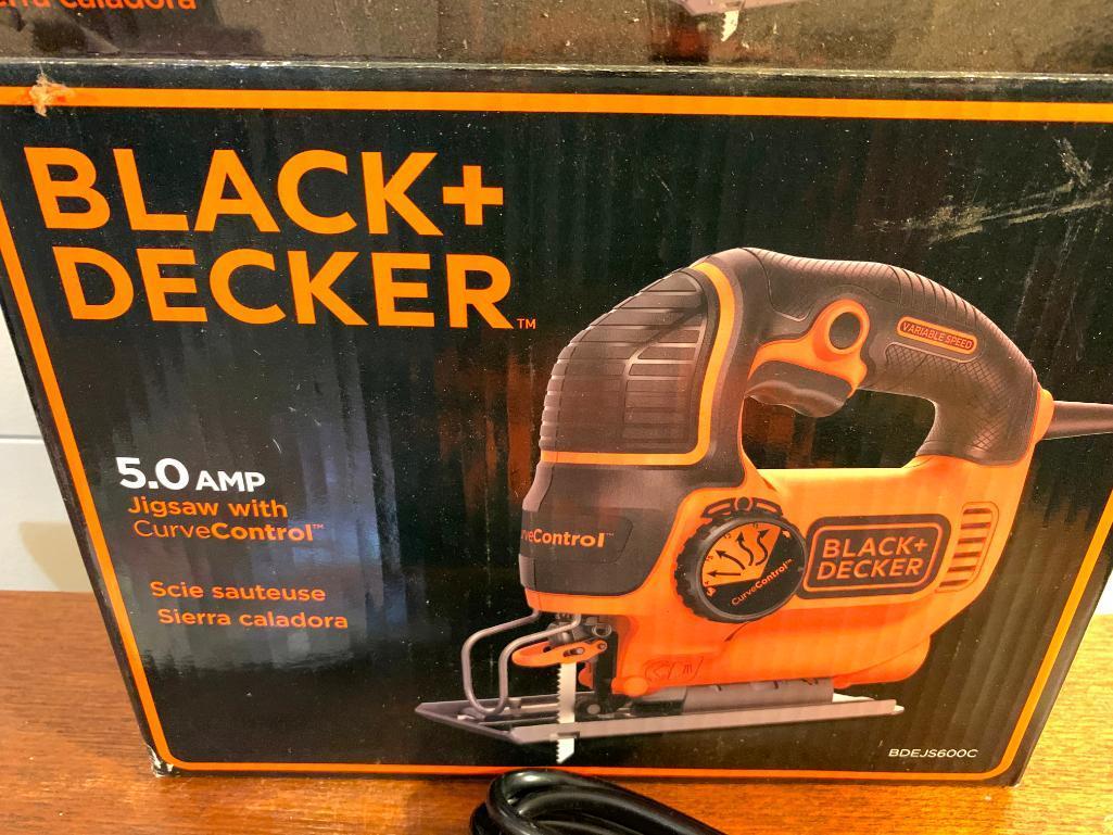 Black N Decker 5.0 AMP Jigsaw with Curve Control