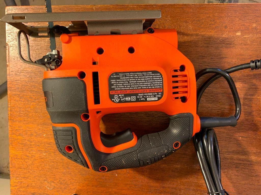 Black N Decker 5.0 AMP Jigsaw with Curve Control