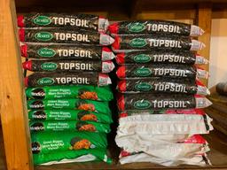 15 Bags of Scott's Premium Top Soil and +6 Bags of Miracle-Gro Top Soil