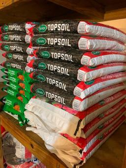 15 Bags of Scott's Premium Top Soil and +6 Bags of Miracle-Gro Top Soil