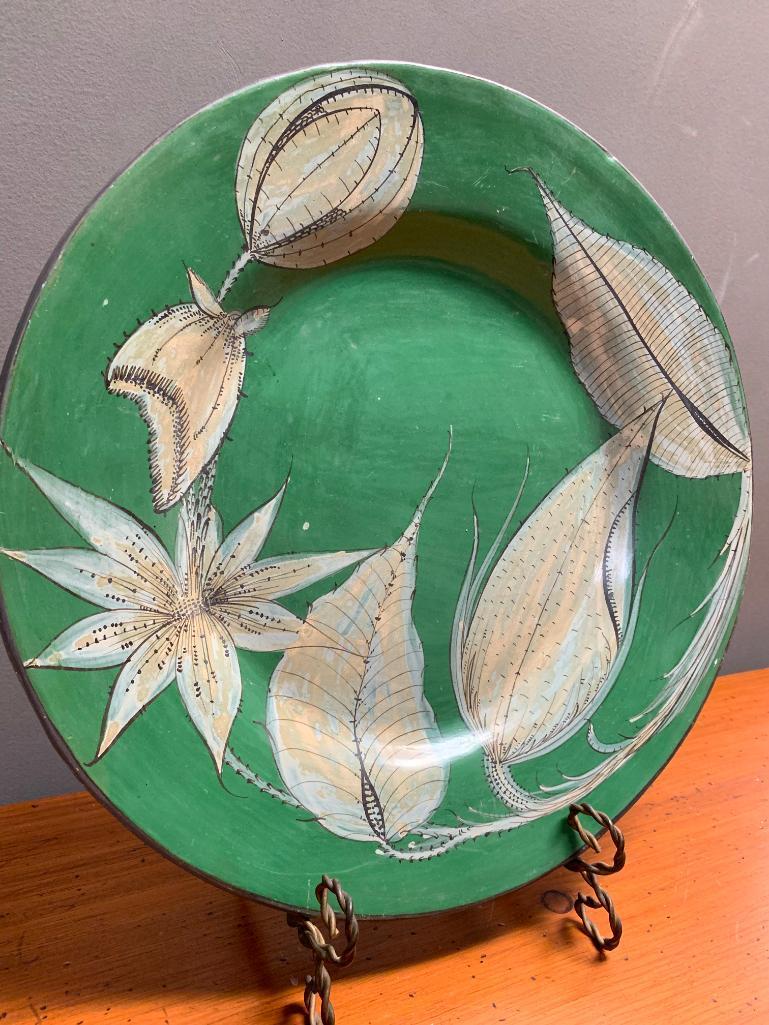 Plaster, Southwest Style, Wall Hanging Plate