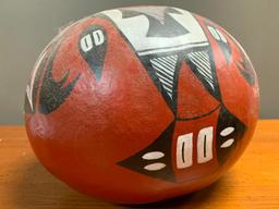 Painted Gourd by Andrea Parrott