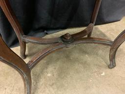 Antique, Marble Top, Ladies Desk With Victorian Accents