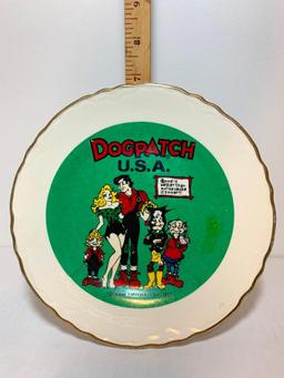 DogPatch Decorative Plate "Good is Better than Evil Because it's Nicer". This Item is 7.25" Diameter