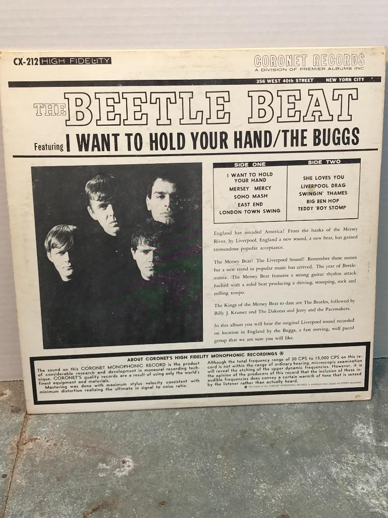 The Beetle Beat, 33 RPM Record as Pictured