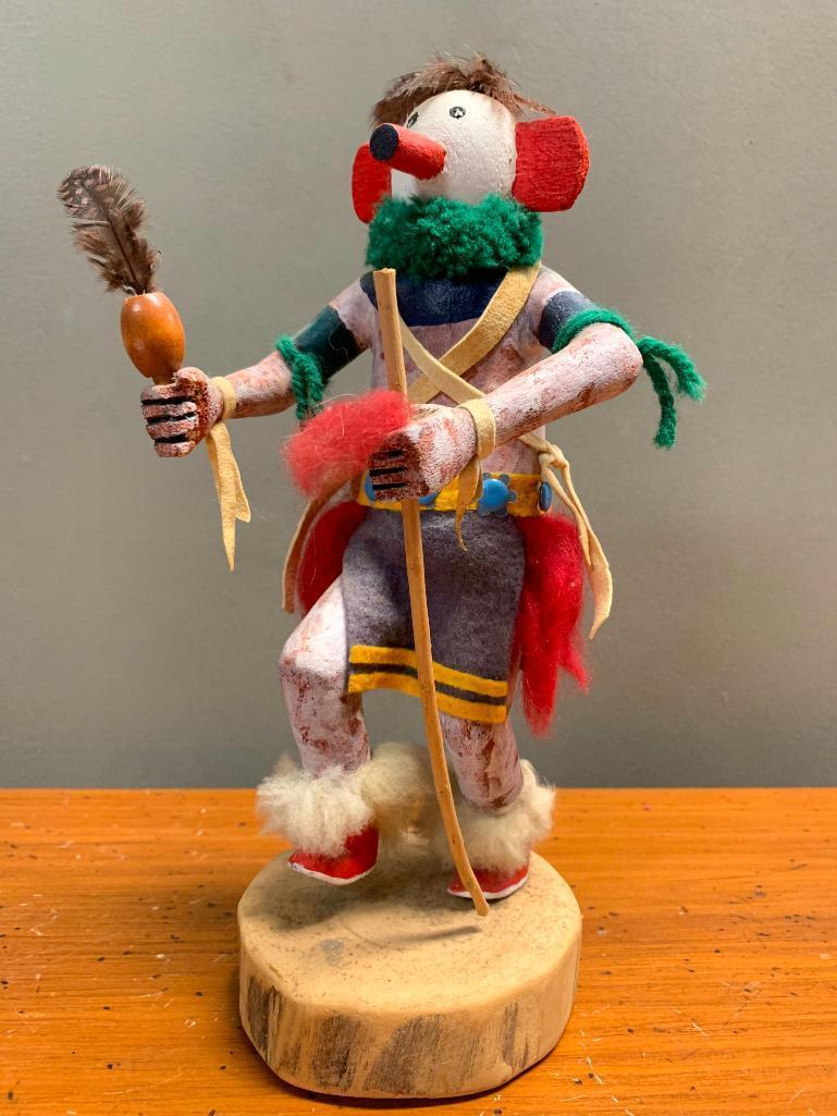 Hand Carved Kachina, 12" Tall,