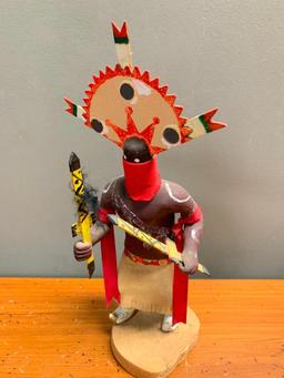 Kachina by Ralph Dazen, San Carlos, Arizona, 12" Tall