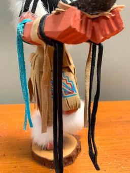 12" Tall, Corn Maiden Kachina Doll, by Jacida L, Signed on the Bottom