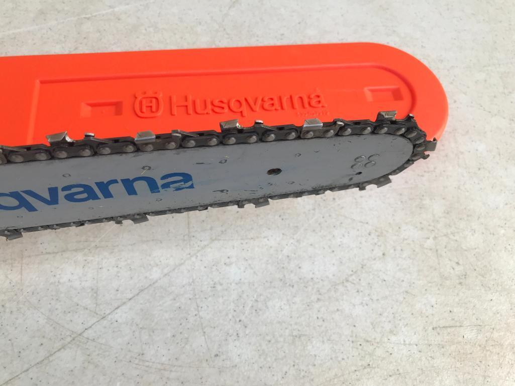 Husqvarna 445 X-Toro Chainsaw with 13" Blade. Shows Little or No Use