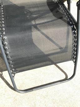 Large Lounge Chair with Side Drink Table. This Item has Seen Some Use -