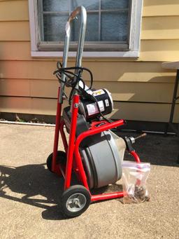 Ridgid #K-400-T2 Power Drain Cleaner. This Item has Seen Little Use and is in Working Condition