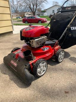 Craftsman 24" Wide Vaccum Chipper, Mulcher, Shredder. This Item Is Slightly Used and Runs