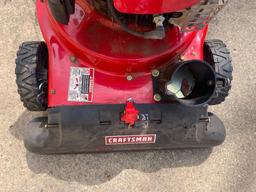 Craftsman 24" Wide Vaccum Chipper, Mulcher, Shredder. This Item Is Slightly Used and Runs