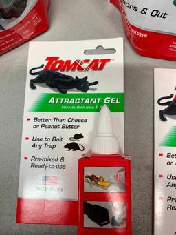 Lot of TomCat Mouse Killer Products that are Child and Dog Resistant - As Pictured