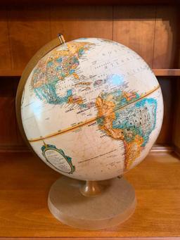 Globe Replogole 12" Diameter, Has Some Marks on it, Coming a Little Loose