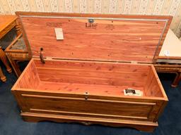 Oak Lane Cedar Chest with Padded Top, 44" Wide, 18" Tall, 16" Deep