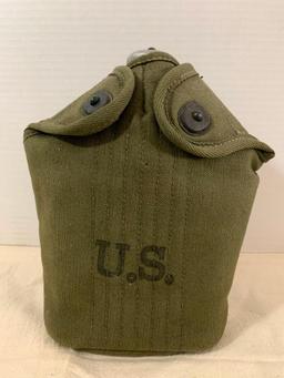 U.S. Military Canteen Dated 1945 - As Pictured