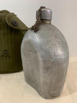 U.S. Military Canteen Dated 1945 - As Pictured